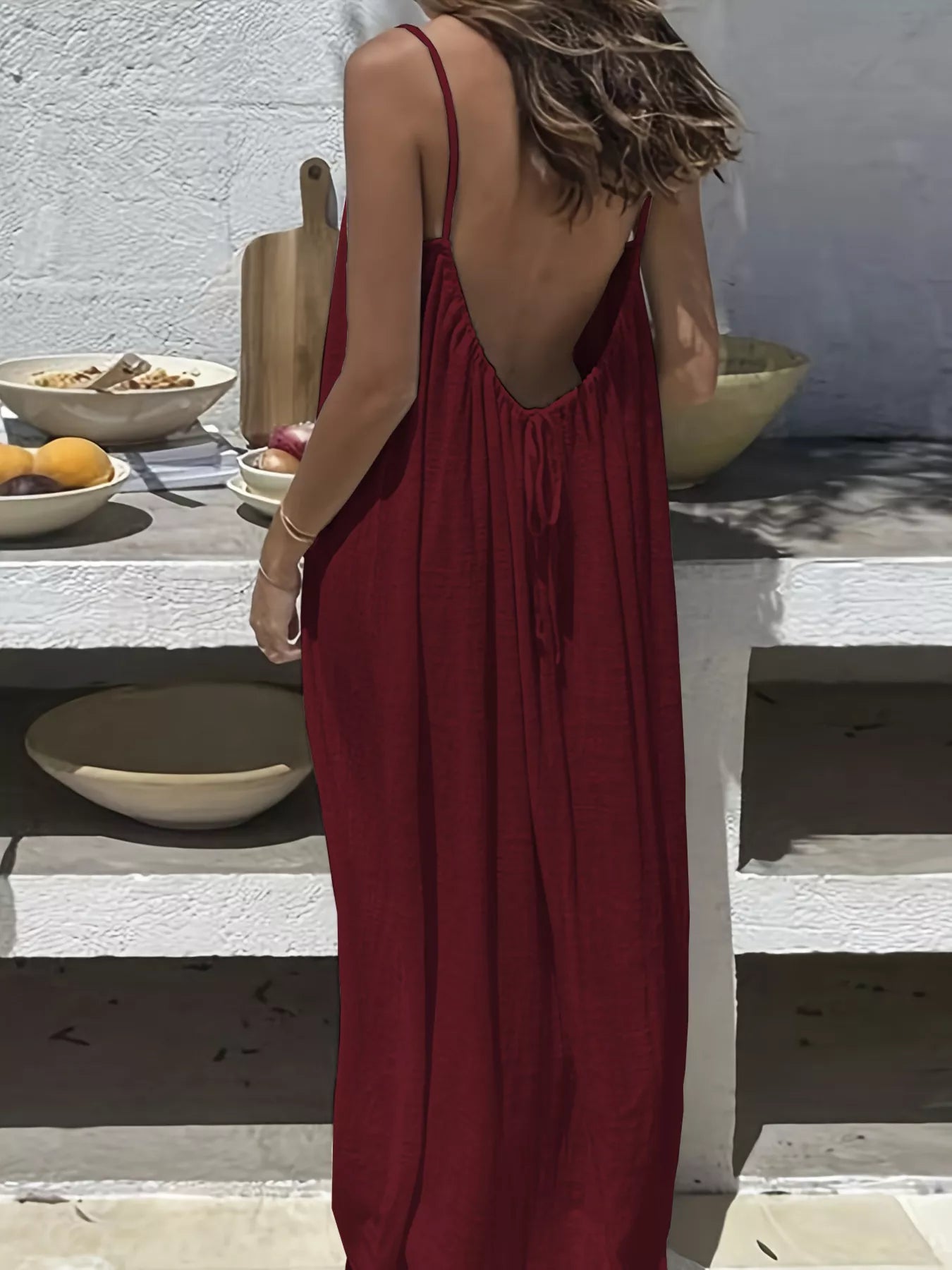 Backless Scoop Neck Maxi Dress Burgundy 9fd18477359342b4a3c04ed66c856abe-Max-Origin