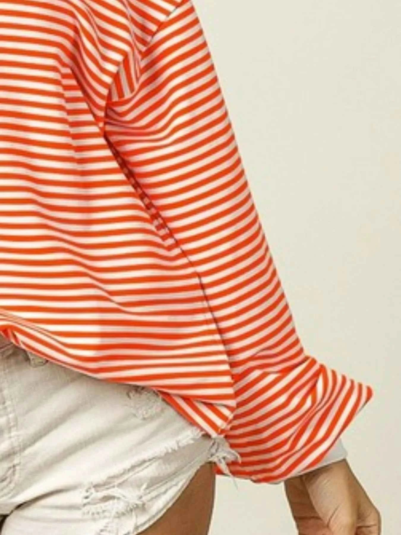 BiBi French Terry Stripe Long Sleeve Sweatshirt 9fe53c98-170f-43f7-b928-15c7afd21000-Max-Origin