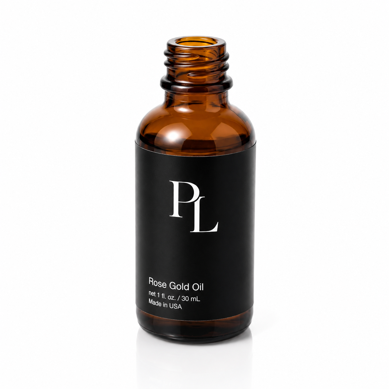 Radiance Face Oil | Rosehip & Moringa Facial Oil Amberglassserumbottleonwhite2