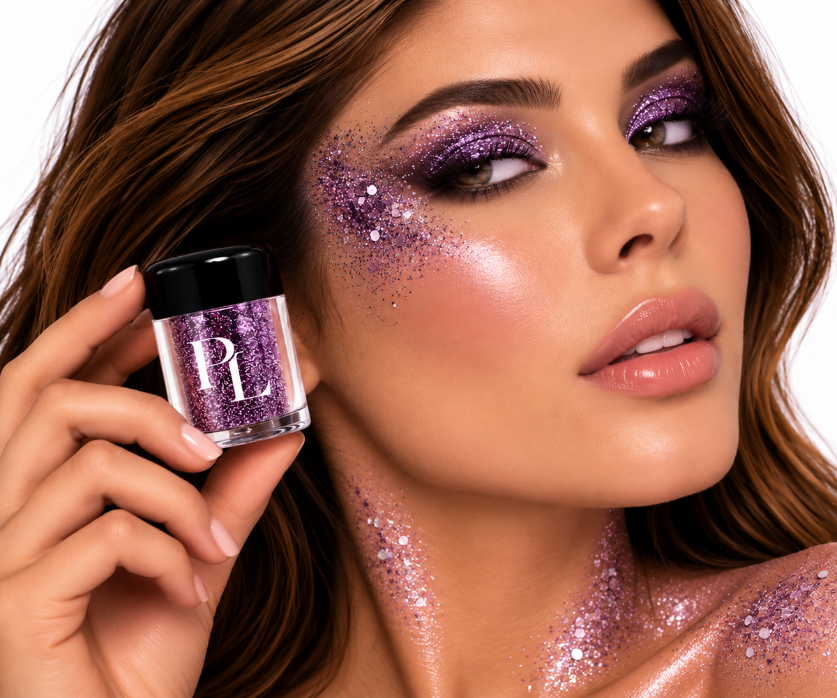 Glitter Dust - Amethyst Amethyst_Glitter_Beauty_Portrait