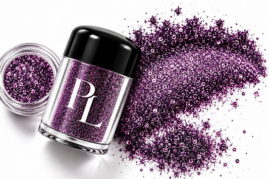 Glitter Dust - Amethyst Amethyst_Glitter_Pigment_Beauty_Close-Up