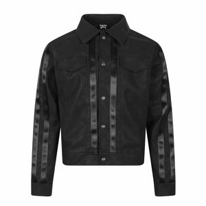 PU Leather Utility Jacket B904F23C60482A0A75C441E8BC0B81F9