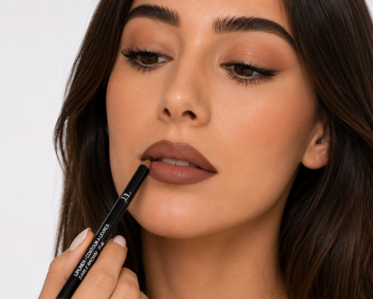 Lip Liner - Sable Brown Beautyportraitwithmakeupapplication