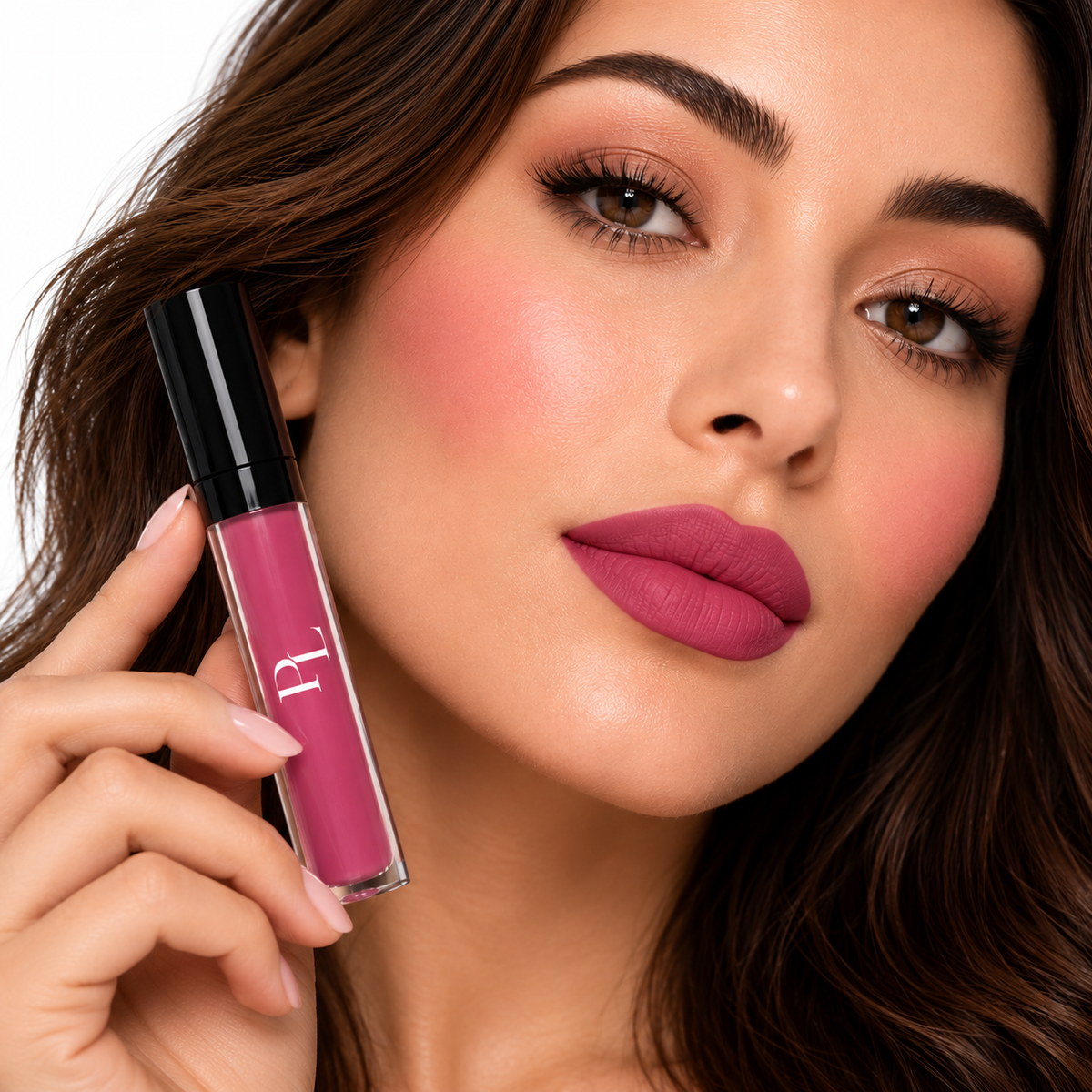 Liquid to Matte Lipstick - Berry Berry BerryPinkLipstickBeautyPortrait