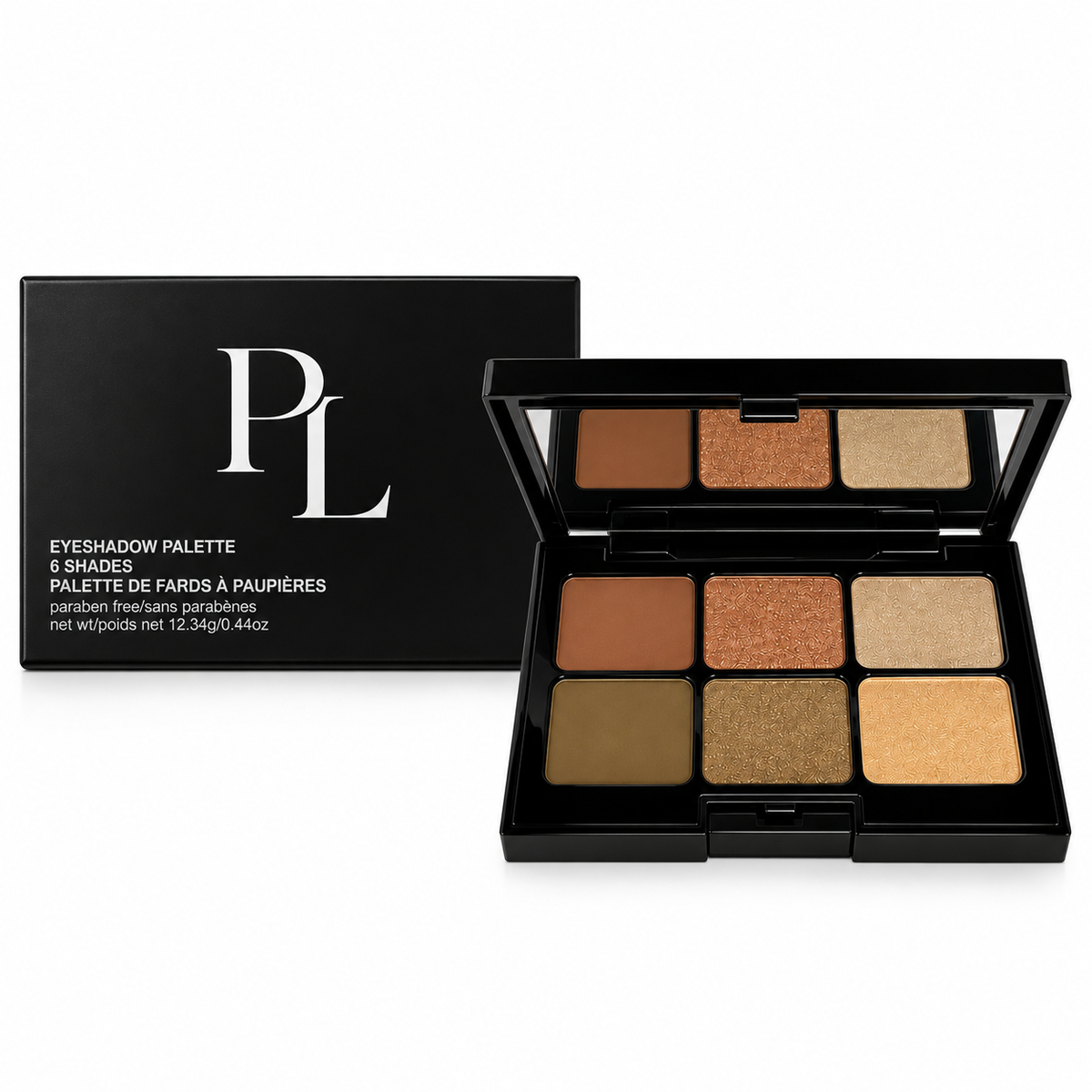 Eyeshadow Palette - Shimmy BlackEyeshadowPaletteandGoldTones