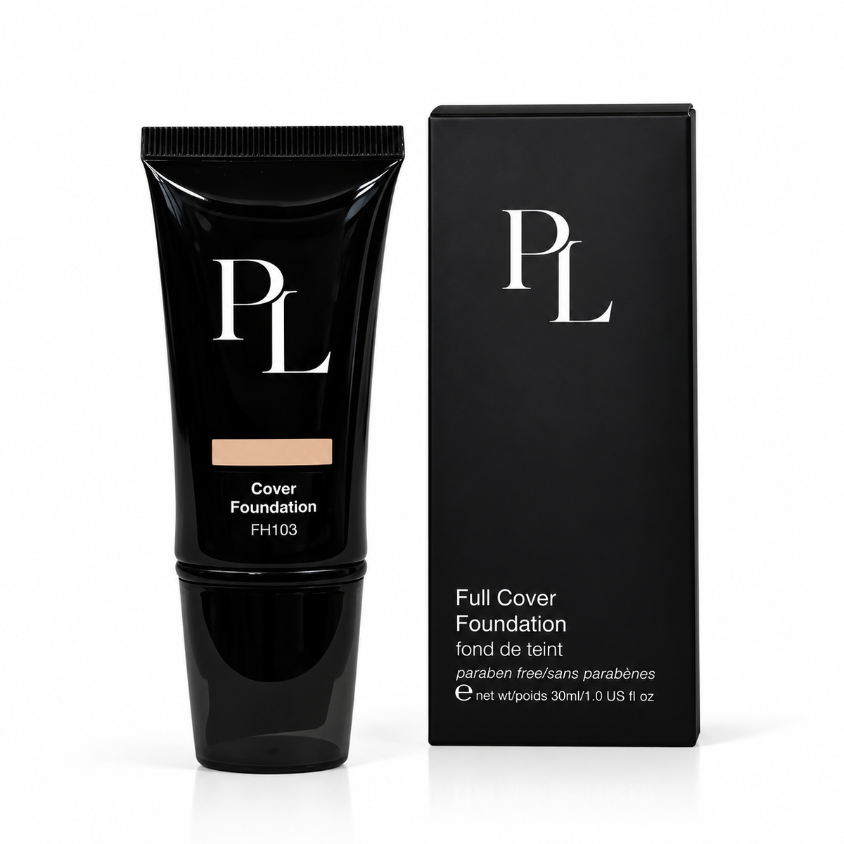 Full Cover Foundation - Tuscan BlackFoundationTubeandBoxPackaging