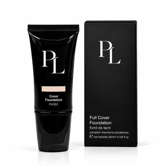 Full Cover Foundation - Cream BlackLuxuryFoundationTubeandBox
