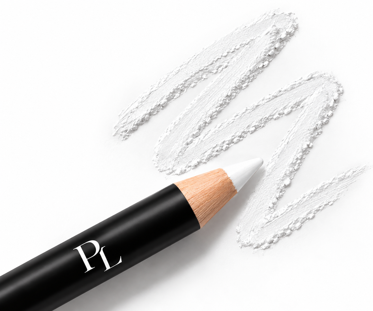 Khol Eyeliner - White BlackPencilwithCreamyWhiteSwatches