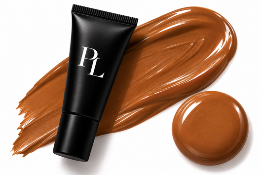 Bronzing Moisturizer - Havana Black_Tube_with_Bronzed_Cream_Swatches