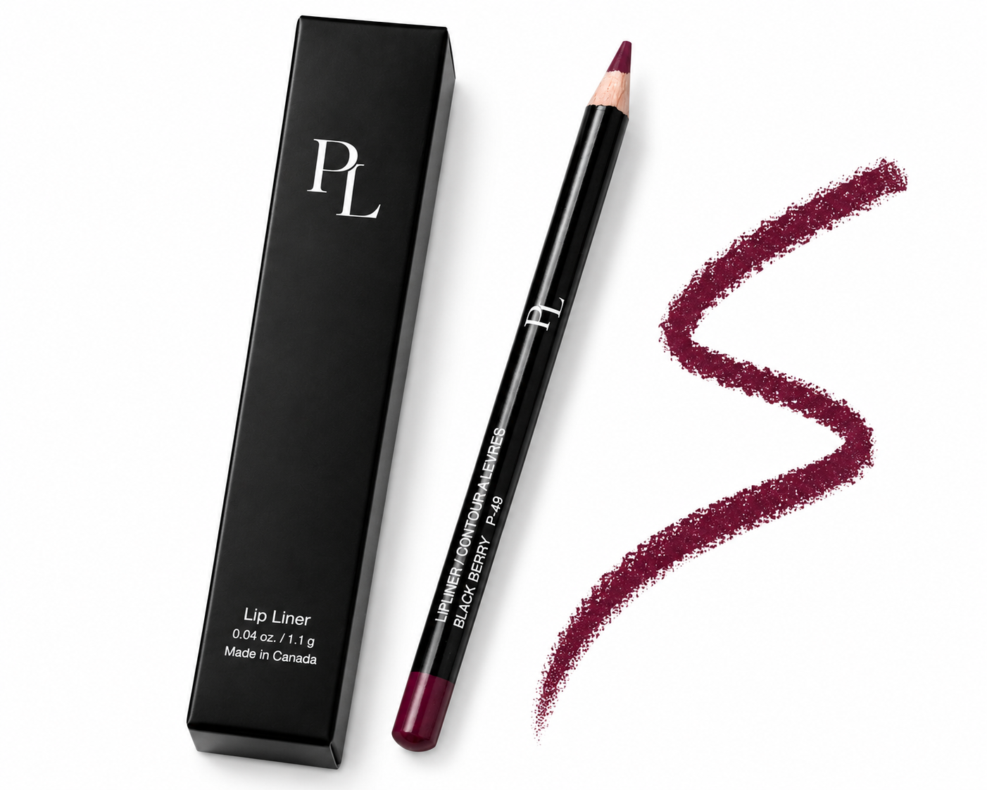 Lip Liner - Black Berry Blackliplinerwithplumswatch