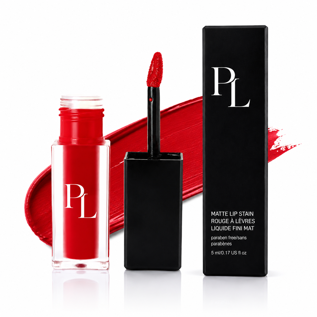 Matte Lip Stain - Velvet Red Brightredeleganceinbeautystilllife