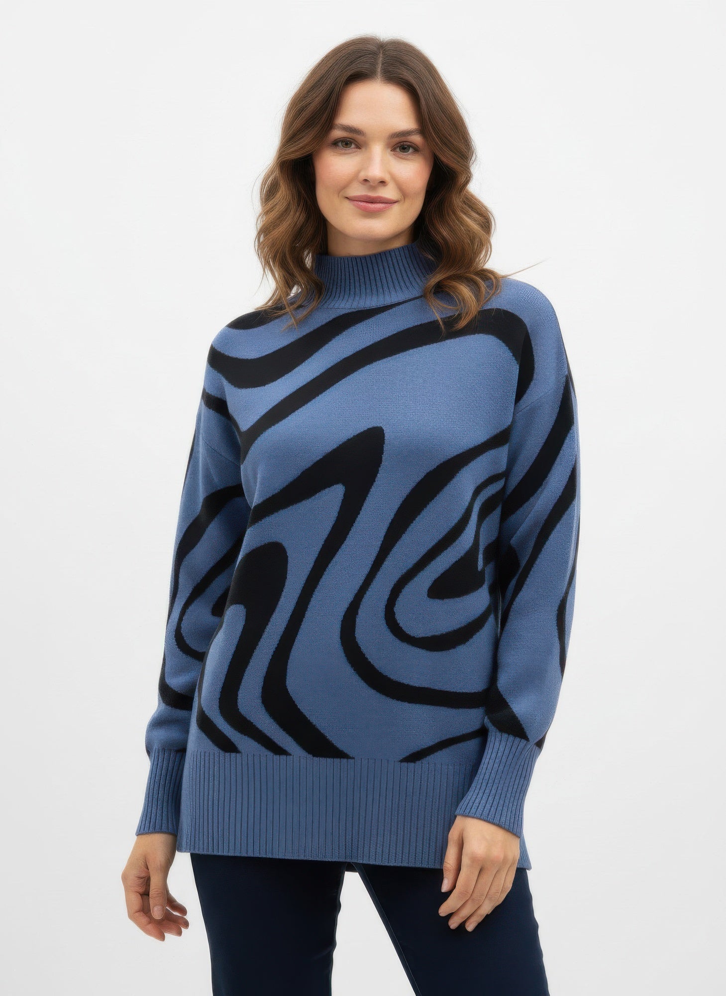 Ninety Printed Sweater CC60403A