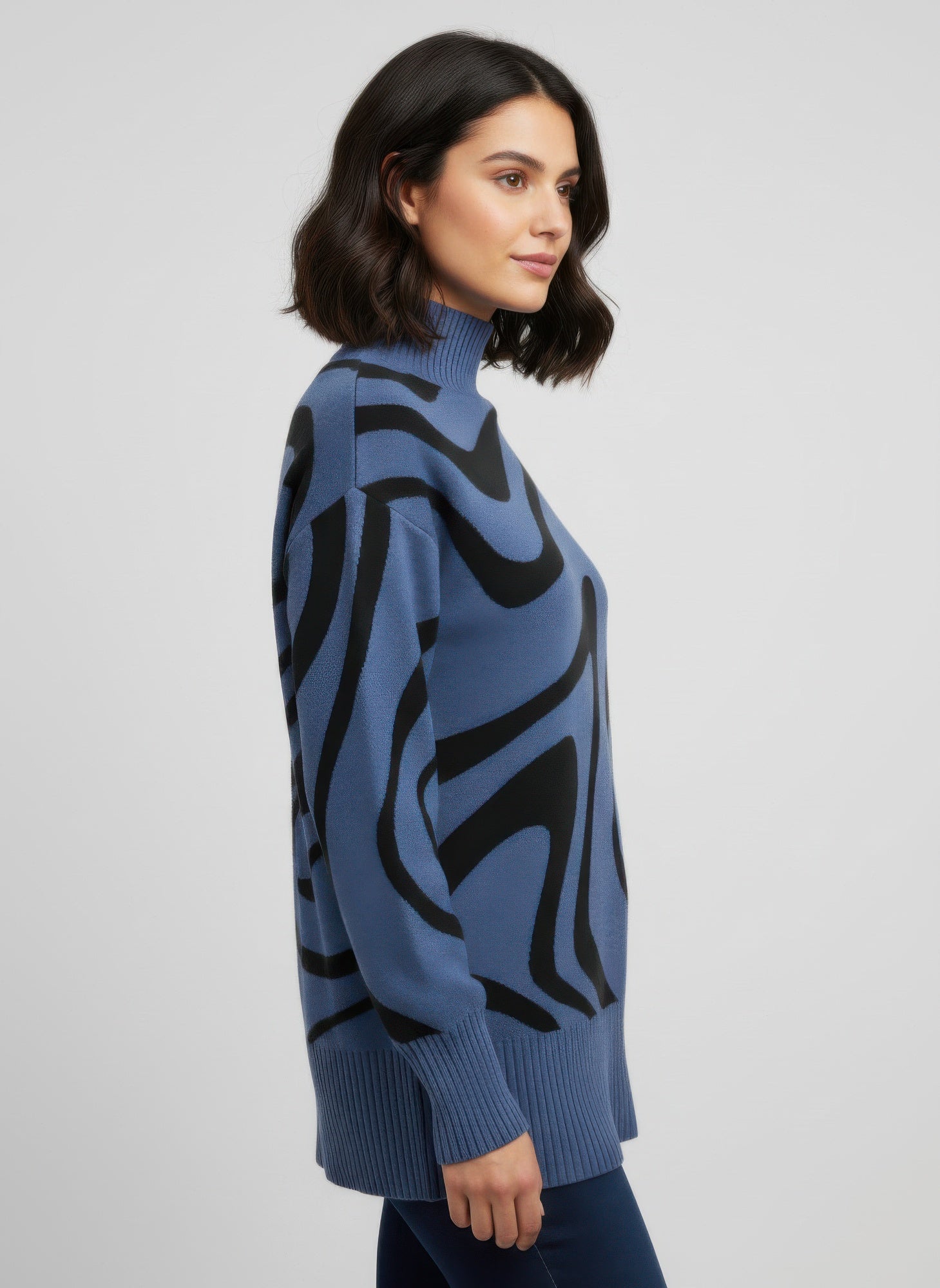 Ninety Printed Sweater CC60403ASI