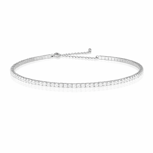 Mila Tennis Choker Silver ChatGPTImageJan8_2026_01_03_22PM