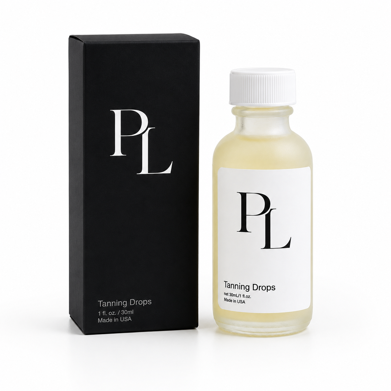 Self-Tanning Drops | Buildable Face & Body Glow Cleanproductdisplaywithtanningdrops