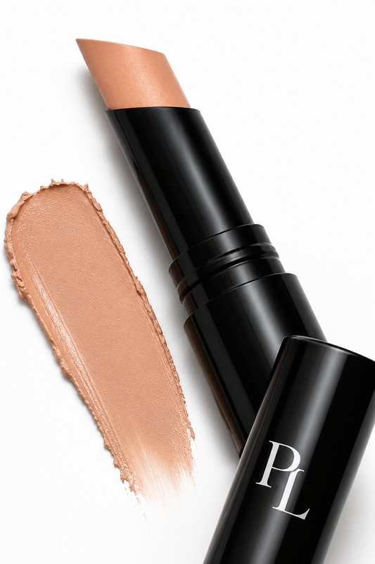 Creme Concealer Stick - Almond Cosmeticproductandtextureclose-up