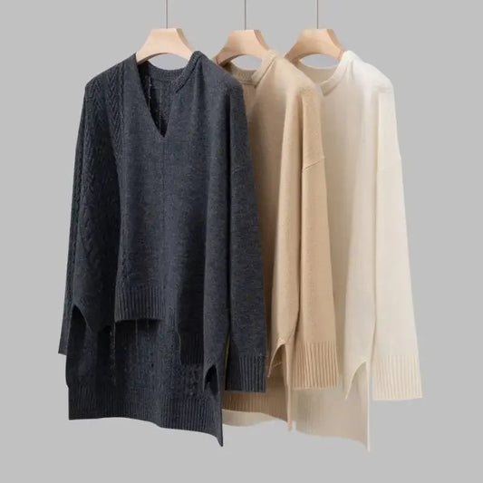 The Cashmere V-Neck Button-Front Cardigan D32734FAD91274272ADDD820560FEA48