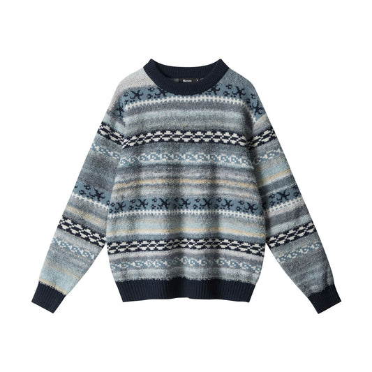 Jacquard Pattern Knit Sweater