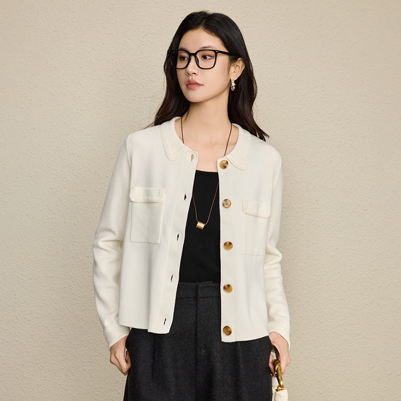 The French-Inspired Crochet-Detail Polo Cardigan DC51AE192DA4E5AA567453047928DB86_c367a81e-148e-4478-8acf-0dfadfff95c0