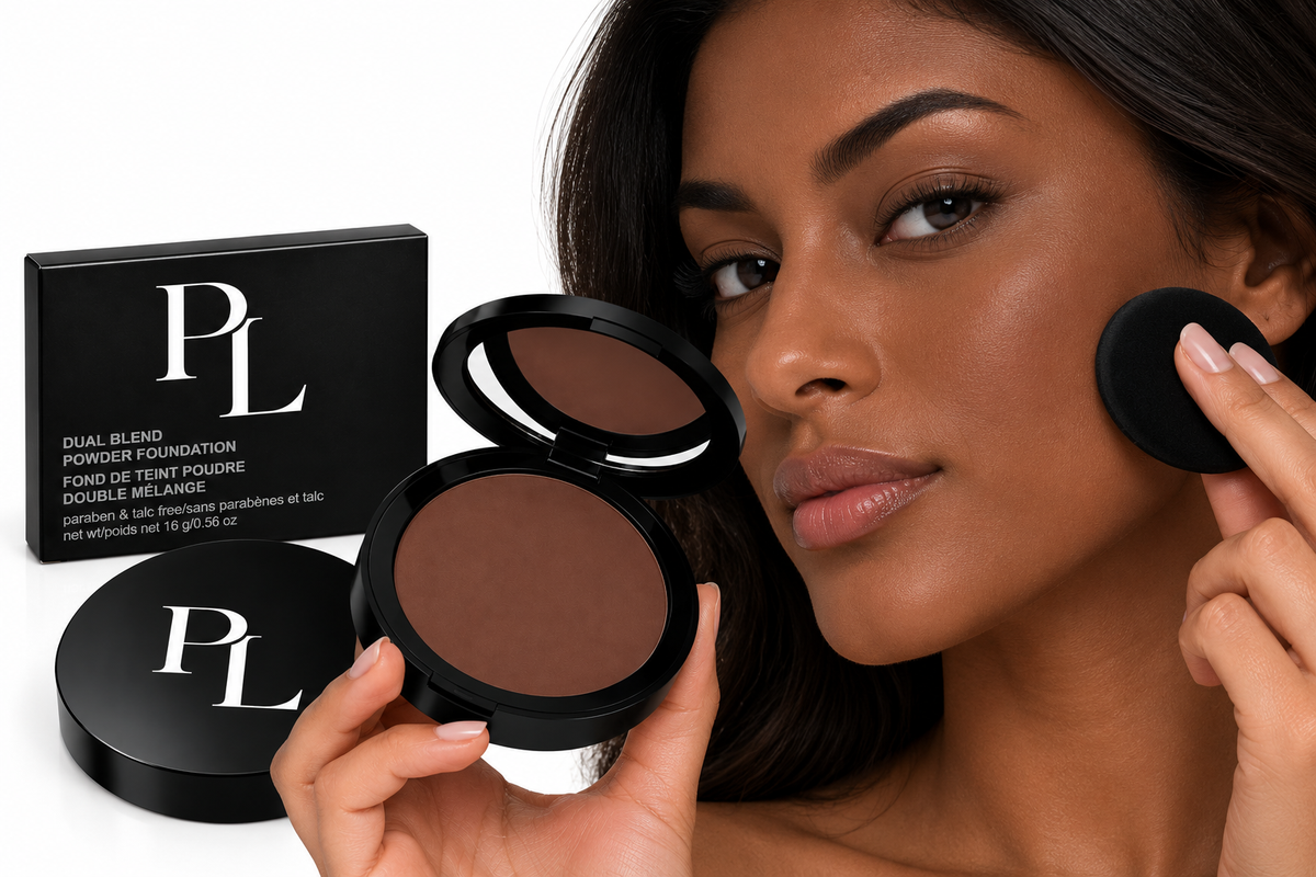 Dual Blend Powder Foundation - Fig DualBlendPowderFoundationBeautyAd