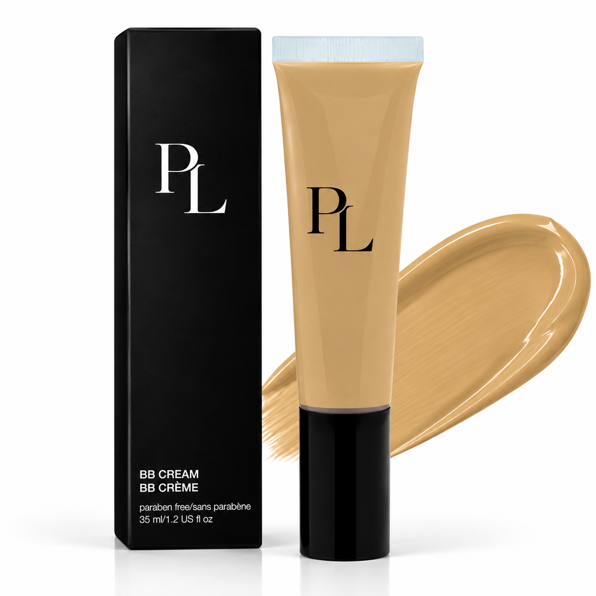 BB Cream - Buttercream ElegantBBCreamPackagingwithCreamSwatch