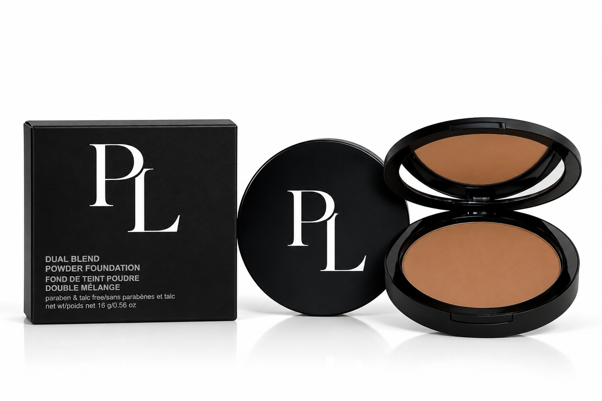Dual Blend Powder Foundation - Ecru ElegantBlackPowderFoundationSet