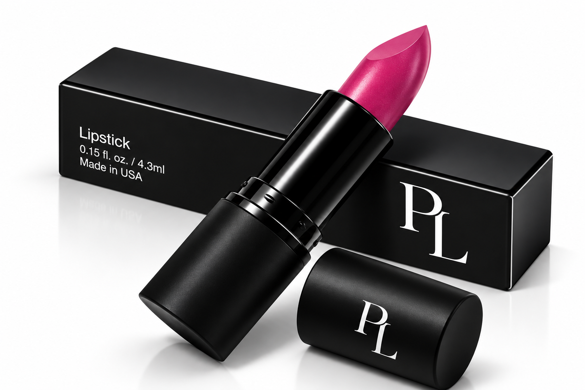 Lipstick - Pink Pizzazz ElegantPinkLipstickProductStillLife
