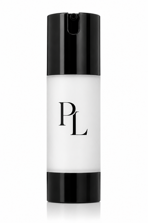 Soothing Face Moisturizer Elegant_black_and_white_cosmetic_bottle