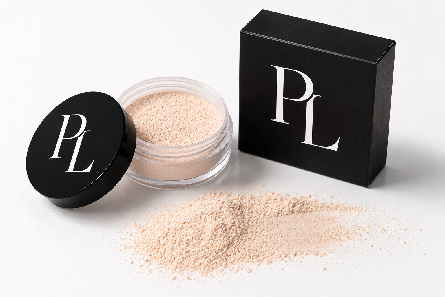 Veil Finishing Powder Elegant_cosmetic_powder_still_life