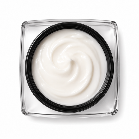 Hyaluronic Acid Face Cream Elegant_jar_with_creamy_texture