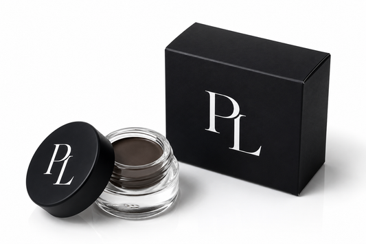 Brow Pomade - Deep Brown Elegantbrowpomadeandpackagingstilllife