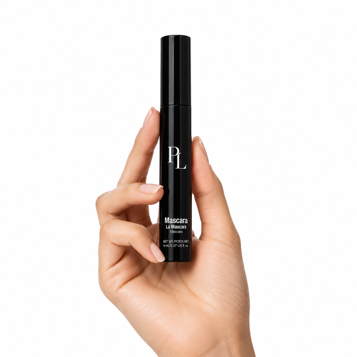 Lengthening Mascara | Water-Resistant Lash Definition Elegantmascaratubeonwhitebackdrop