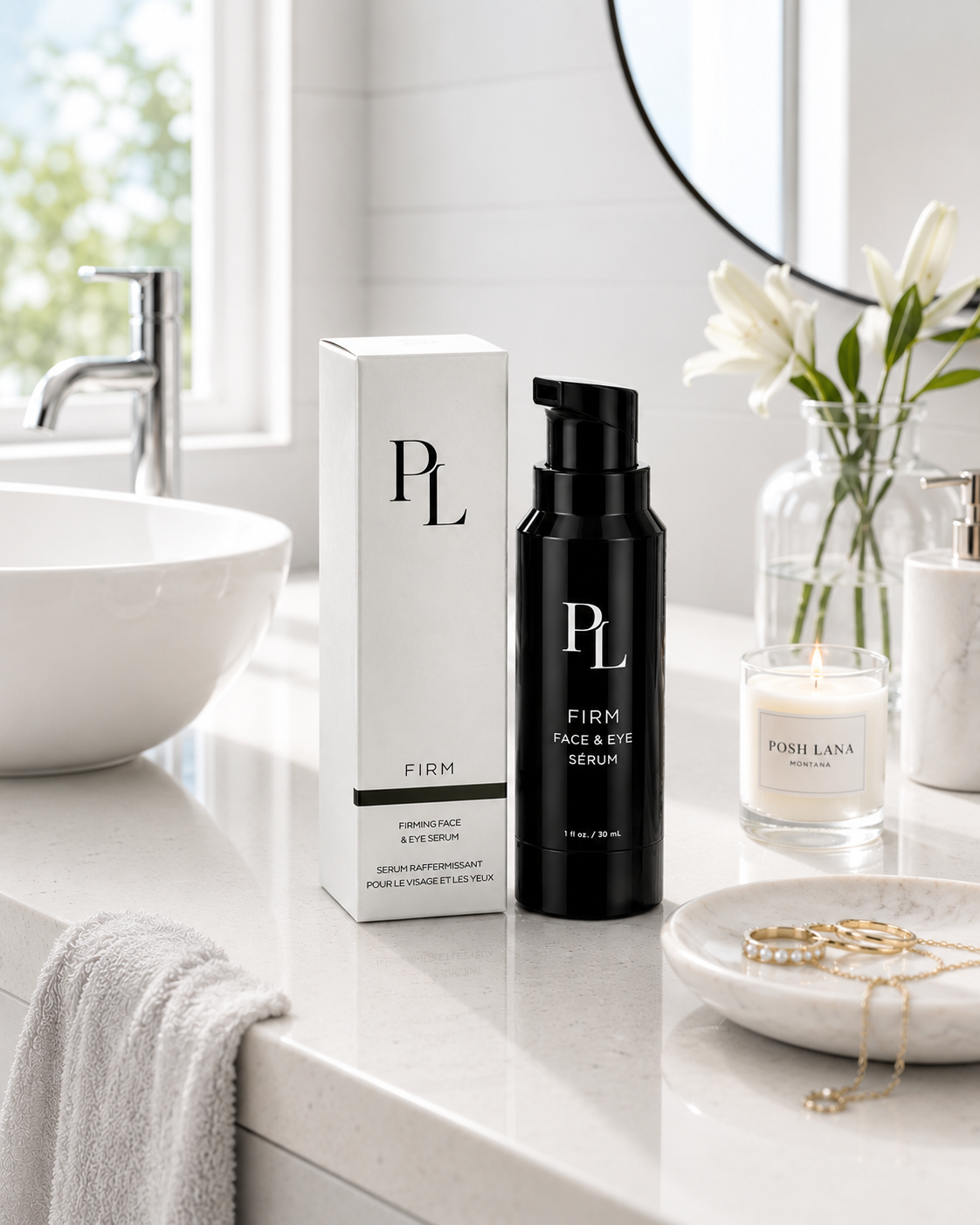 Firming Eye Serum | Peptide & Cucumber Eye Serum Elegantskincareinaminimalistbathroom
