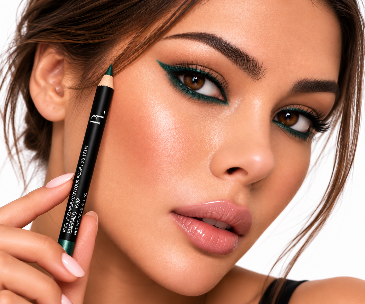 Khol Eyeliner - Emerald EmeraldEyelinerBeautyPortrait