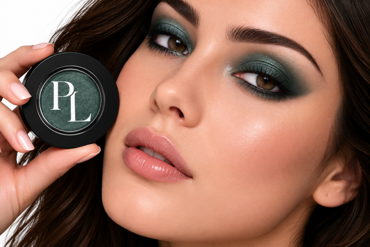 Single Pan Eyeshadow - Spruce EmeraldGlamourEyeshadowClose-Up