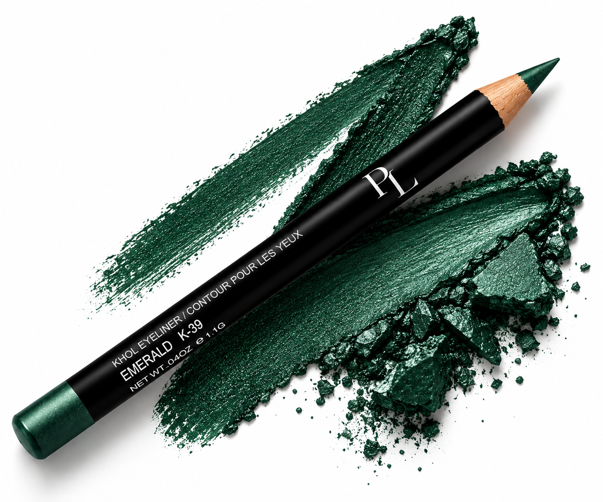 Khol Eyeliner - Emerald EmeraldKholEyelinerandShimmerSwatches