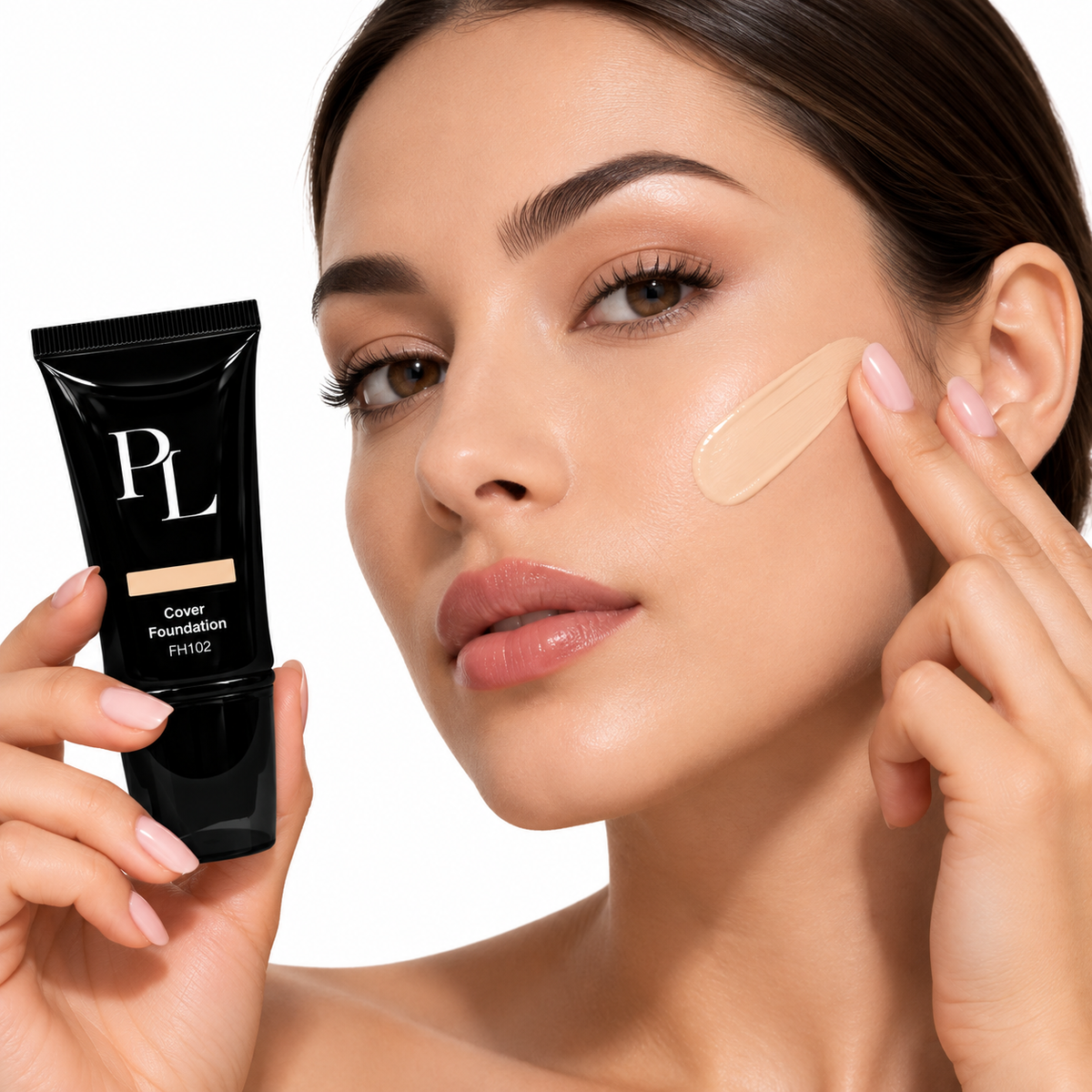 Full Cover Foundation - Silk FlawlessFoundationSwatchBeautyShot
