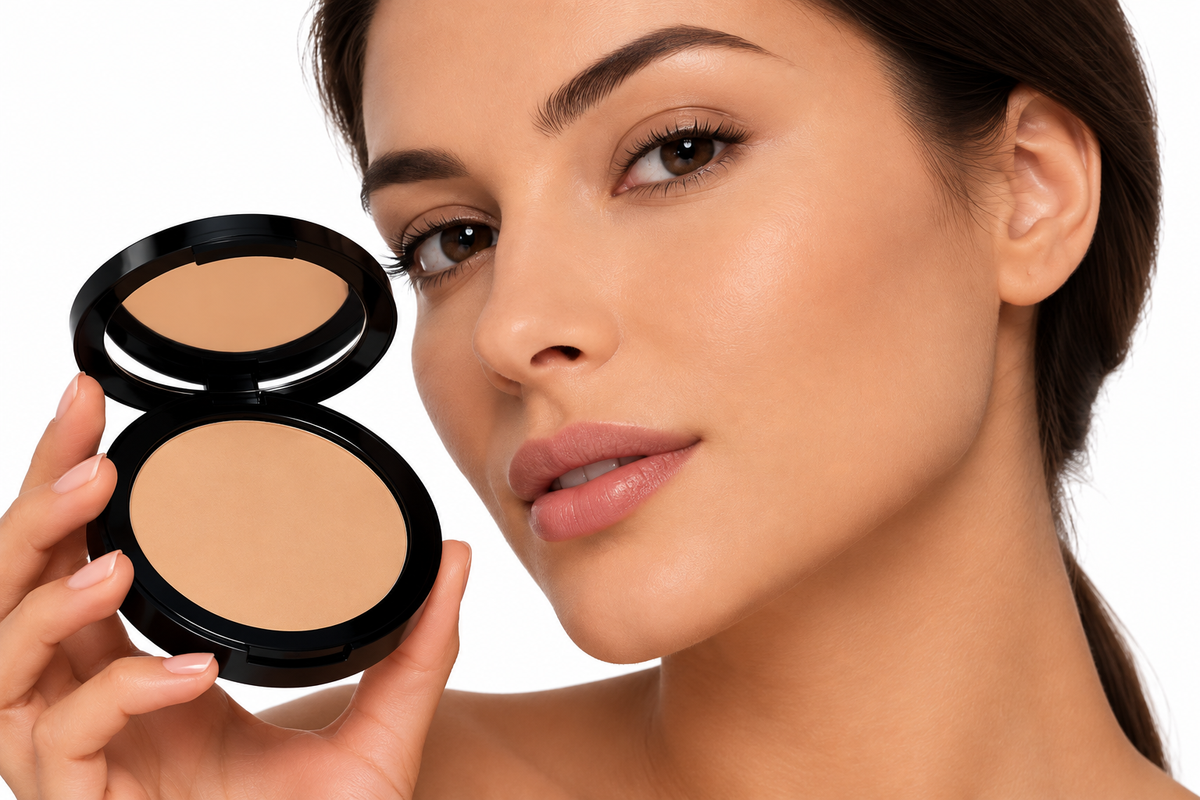 Dual Blend Powder Foundation - Birch FlawlessGlowCompactBeautyPortrait