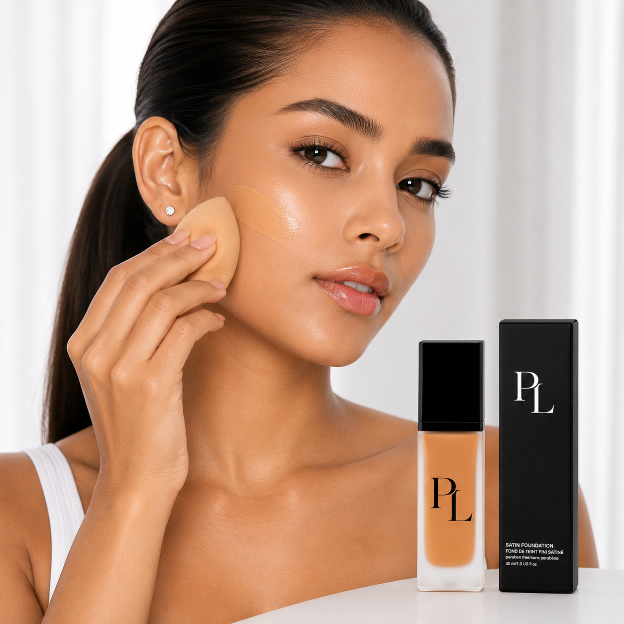 Foundation - Marigold Flawlessfoundationapplicationinabeautyad