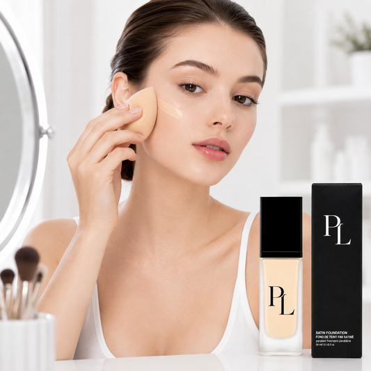 Foundation - Porcelain Flawlessskinapplicationinamodernvanity
