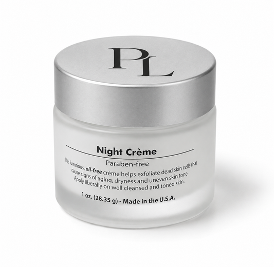 Night Renewal Face Cream | Overnight Moisturizer Frostedjarwithnightcremelabel