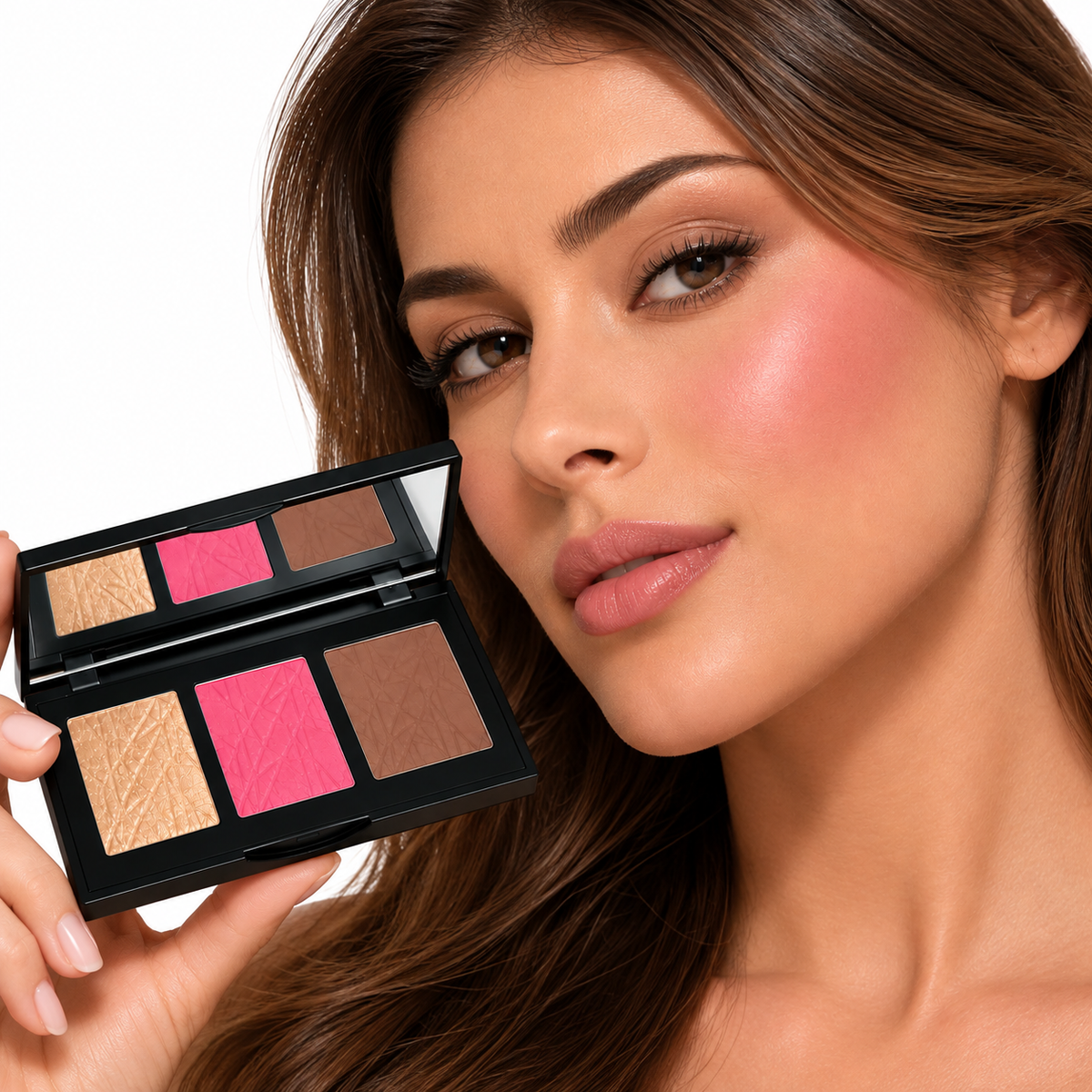 Pro Cheek Palette - Pop GlamorousMakeupPaletteBeautyPortrait