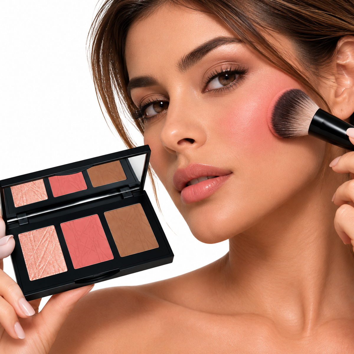 Pro Cheek Palette - Curious GlamorousMakeupPaletteClose-Up