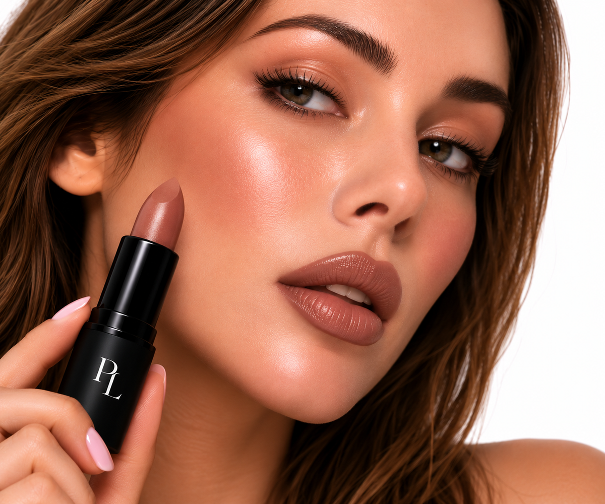 Lipstick - Au Naturel GlamorousNudeLipstickBeautyPortrait