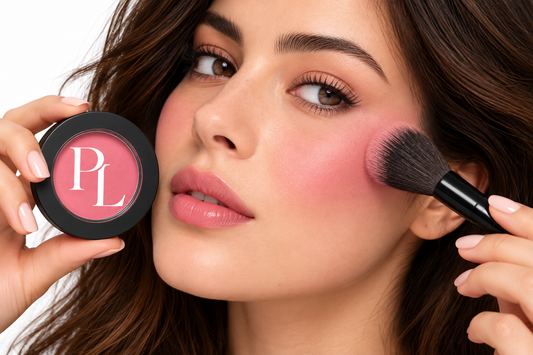 Single Pan Blush - Lotus GlamorousPinkBlushBeautyPortrait