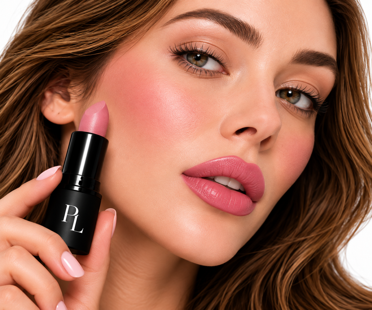 Lipstick - Sparkling Wine GlamorousPinkLipstickBeautyClose-Up