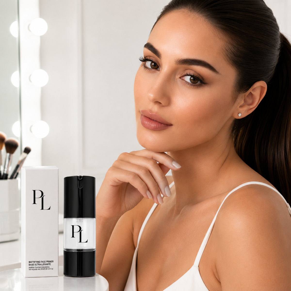 Mattifying Face Primer GlamorousVanityPortraitwithPLPrimer