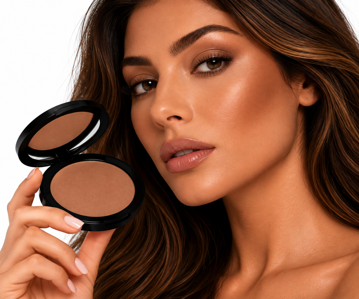 Bronzer - Caramel GlossyBronzedBeautywithCompact