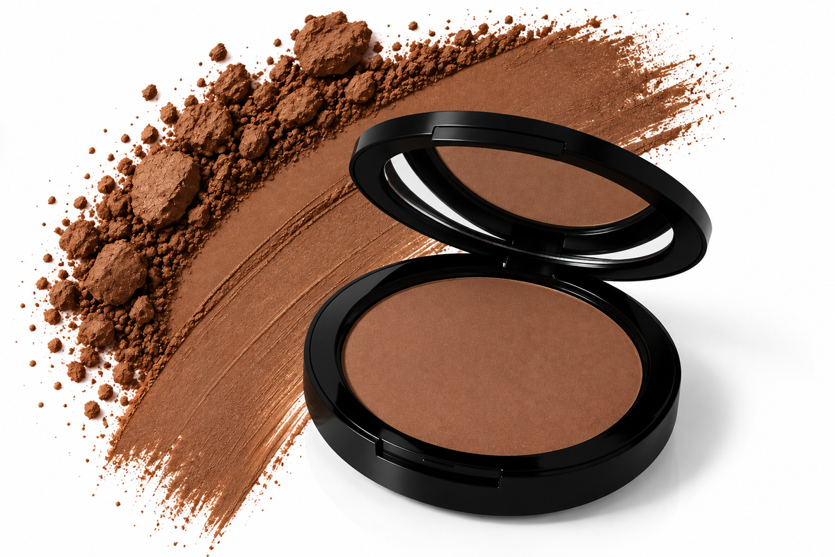 Bronzer - Mocha GlossyBronzerCompactwithPowderSwatches