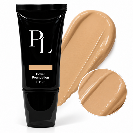 Full Cover Foundation - Sand GlossyFoundationTubeandTextureSwatch